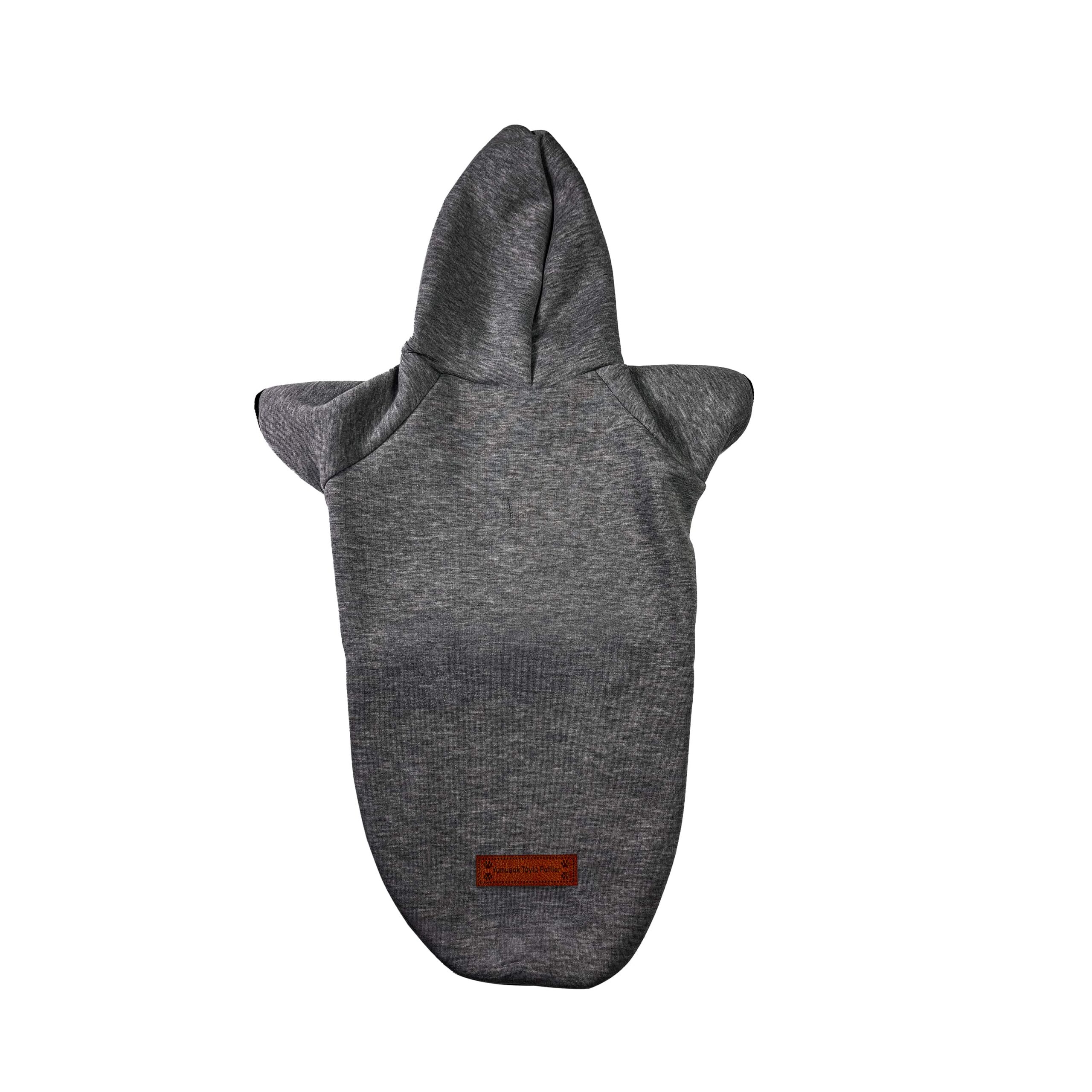 Hoodie Gri Büyük Irk